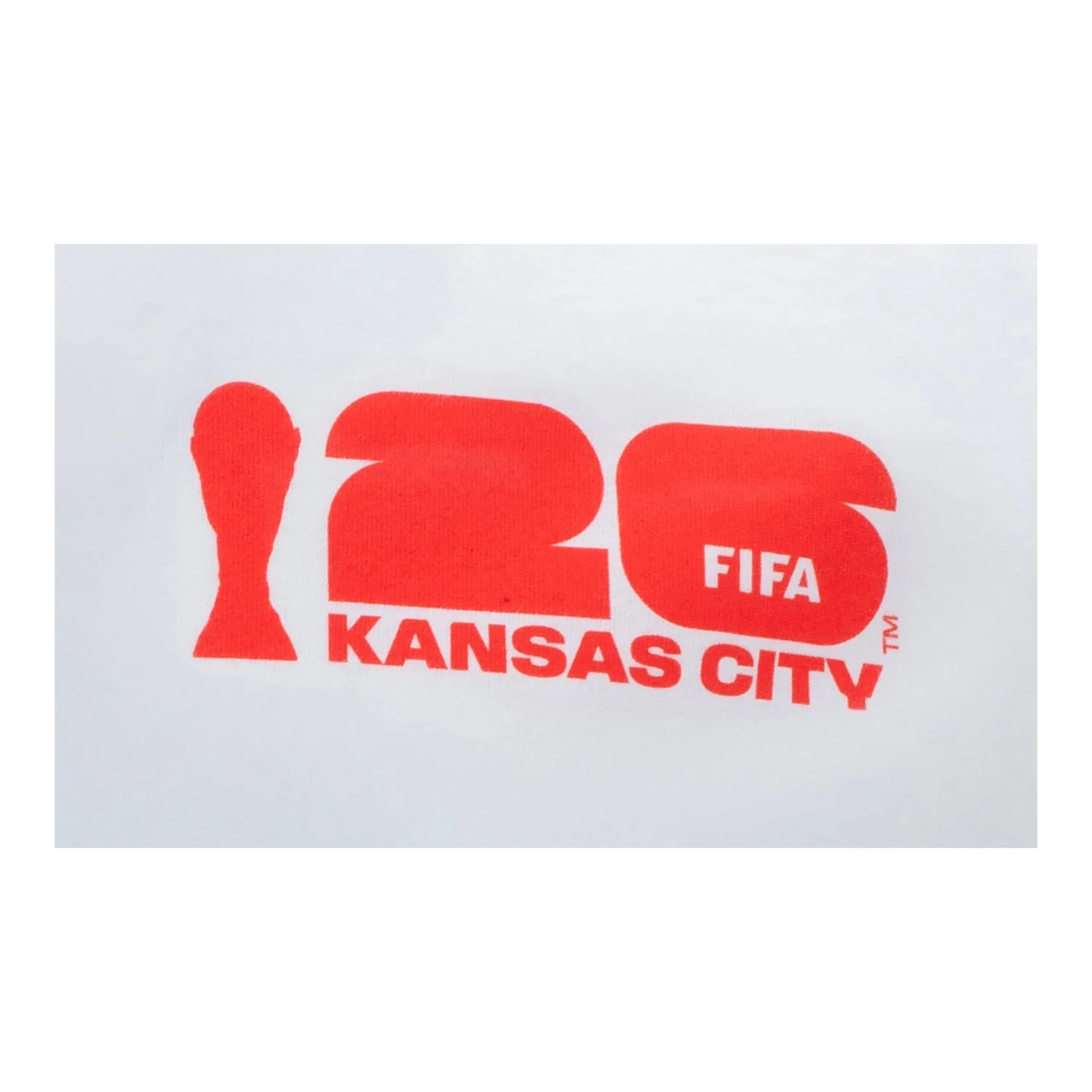 FIFA World Cup 2026™ Kansas City Poster White T-Shirt - Unisex - Image 3